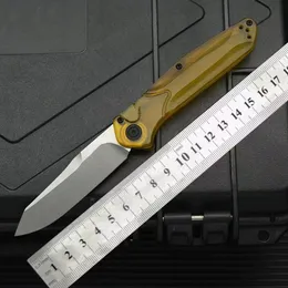 Transparent handtag BM 9400 Taktisk fickfolk Knife Outdoor Camping Safety Defense Pocket Military Knives EDC Tool