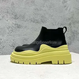 Tasarımcı Chelsea Boots Martin Boots Lüks Tasarımcı Erkek ve Kadın Ayak Bileği Botları Platform Yükseklik Deri Deri Erkek Ayakkabı Kadın Ayakkabı Platformu Solmuş Botlar Hip Hop 762