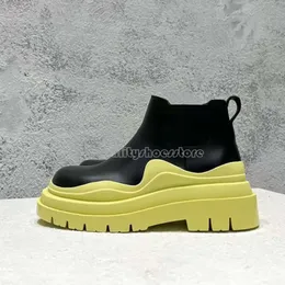 Projektant Chelsea Boots Martin Boots Luxury Designer Mens and Womens Kidch Buty platforma skórzane buty męskie buty damskie platforma platforma Buty Hip Hop 762