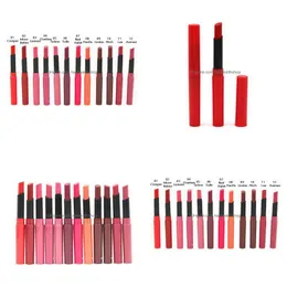 Lipstick Lip Pencil Matte Lips Sticks Shades Lipsticks Colour Fl Erage Long-Lasting Easy To Wear Natural Makeup Batom Drop Delivery Dhp5Z