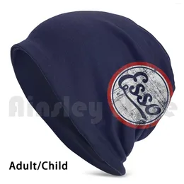 BERETS ESSO RETRO LOGO BEANIES KNIT HAT HIP HOP Oljemotor Racing Motorsport Cars Great Tourism GT Rally Rallies