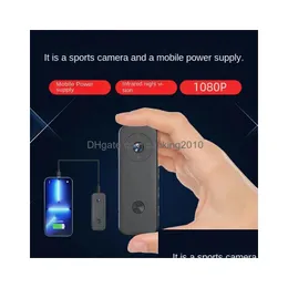 Sport Action Video Cameras Recorder 1080p Sport Bike Bicycle Motorcykel Ride Law Enforcement Mini Camera 2000mah Hjälm Night Vis DH9F1