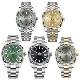 Rolaxs Clean Factory Designer Mens Watch Womens Relógios Alta Qualidade AAA Relojes 41mm Movimento Automático À Prova D 'Água Sapphire Montres Armbanduhr Casais Relógios