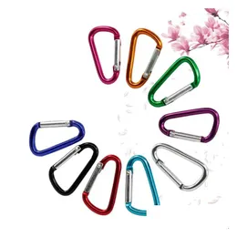 منزل آخر حديقة carabiner حلقة المفاتيح السلاسل المفتاحية في الهواء الطلق معسكر الرياضة المفاجئة المقطع الخطاف مفتاح المشي لمسافات طويلة الألومنيوم المعادن مريحة dhilj