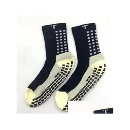 الجوارب الرياضية مزيج الطلبات المبيعات كرة القدم Nonslip Trusox Mens Soccer Calcetines مع إسقاط تسليم Outdoors Athletic Outlck