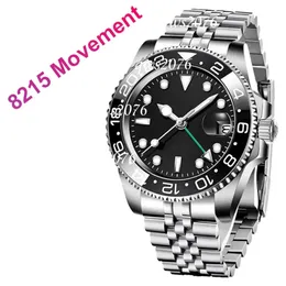 Rolaxs Clean Factory Super Clones Watch Men 8215 Automatic Movement Watches Ceramic Fashion Classic Style Stainless Steel Listing Lristwatches