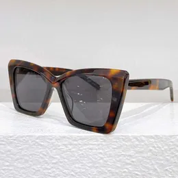 Designer de luxo feminino óculos de sol olho de gato SL810 óculos de sol para mulheres com uma armação em forma de olho de gato de acetato grande 100% lentes UV moda retro senhora óculos de férias