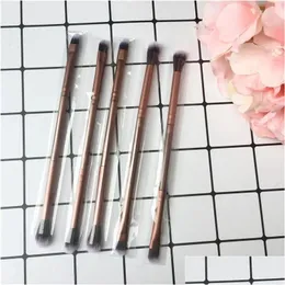 Makeup Brushes Double Headed Blending Eyeshadow Eye Shading Socket Shadow Brush Nasal Nose Beauty Cosmetics Tools Drop Delivery Health Otjae