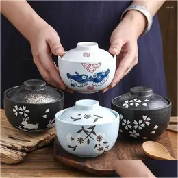 Kaseler Japon Seramik 4.25inch Yahudi Pot Kase Kaplamalı Buhar Yumurta Çorbası Küçük Buharlama Kupası Yavaş Ocak