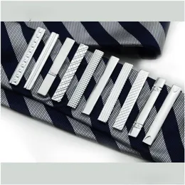 Kravatlar kısa iş takım elbise gömlek kravat bağları çubuklar erkekler için moda mücevher vs cufflinks boutons de manchette manşet bağlantıları Del dhnwu