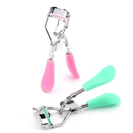 Woman Comb Eyelash Curler Professional Eyelash Curler Folding False Eyelashes Auxiliary Eyelash Curling Clip Small Makeup Tools 240124