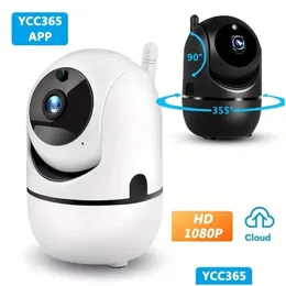 Spor Aksiyon Video Kameraları YCC365 Plus 1080p Cloud HD IP Kamera WiFi İzleme Bebek Monitörü Gece Görme Güvenliği Ev Surveylanc DHCH6