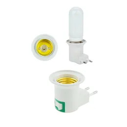 E27 Lampa Lampa Lampa Lampa żarówki Gnibot Podstawowy UE/US Wtyk Adapter ON/OFF Switch White