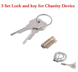 Lock Core Metal Male Device Stealth Lock Cock Cage Brass Lock Cylinder7002578