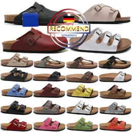 Mens Mulheres Designer Chinelo Slides Sandálias Soft Camurça Couro Taupe Mocha Branco Rosa Mens Scuffs Plataforma Ao Ar Livre Chinelos