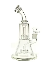 Glas Shisha Bongs Pipes Rig 10 Zoll Becher Perk mit Glasschale GB006B