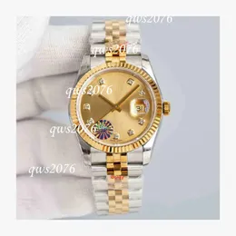 Luksusowe Rolaxs DateJust Ladies Automatique Watches Fashion Watche Mens Montre Diamond Ruch Projektant Watch Women's Men's Ozcv