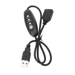 Bandane Cavo di controllo termostato Cavo di prolunga guaina isolante in PVC USB5V Colorfast Flessibile flessibile per il riscaldamento degli indumenti