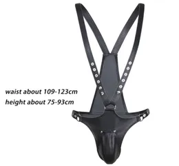 Bib Thierry Bondage Man briefs with removeable Cock Cage Erotic Device Harness Restraint for Adults games strap on V 2107224524645