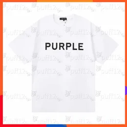 Sleeve Short Purple Mens Brand T-shirt Luxury Casual Womens High Quality Fashion Designer Trend Alphabet Print Street Wtq4