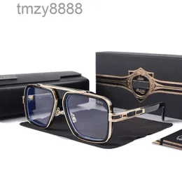 2022 Männer Vintage Pilot Sonnenbrille Quadratische Damen Sonnenbrille Mode Designer Shades Luxus Goldener Rahmen Uv400 Farbverlauf Lxn-evo Dita OEN5