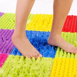 6 шт., точечный массажный коврик для ног, антистресс для взрослых, спортивные сенсорные игрушки для аутизма, специальные потребности, Adhd 240202