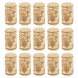 Tom Wine Corks Straight Corkswine Stoppers återanvändbar funktionell bärbar tätning Vinflaskstoppare för flask50 st 100 st. 240131