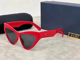 العلامة التجارية الفاخرة نظارة شمسية مستقطبة للرجال والنساء إطار شبه عادل القيادة نظارات الشمس UV400 مصمم نظارات الرجال الموقف 6137