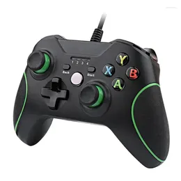 Controladores de jogo Drop USB Wired Gamepad para Xbox One Controller Dual Motor Vibration Control PC / Laptop Windows 7/8/10