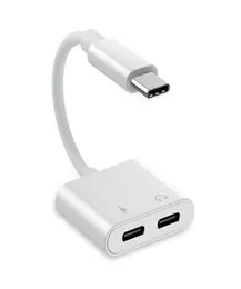 2 arada 1 USB C Adaptörü O ve Şarj Cihazı Ayrıştırıcı 3A Hızlı Şarj ve DAC HIFI MÜZİK 1 Tip C Tip Erkek-Pixel için 2 Tip C dişi Port Huawei3375048