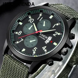 Men's Military Watches Steel Military Date Quartz Analog Casual Dress Wrist Watches Minimalist Watch Mens Fashion Design Wrist 240125