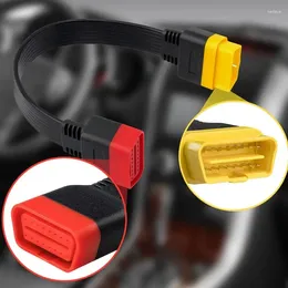 Extension Cable Flexible And Durable 16 Pin Ultra Flat Low Profile Male To Female Suitable For Scan Check All Car Vehicles