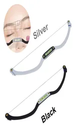 Microblading Line Marker Ruler med tråd Mikroblading Tillbehör 3D Eyebrow Shaping Design Tool Mätning av linjal Permanent MakeU6009649