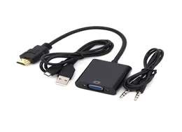 1080p HD Male to VGA Cable Cable Converter Digital to Talog Video O Power Supply HDTV Adapter for tablet5752407