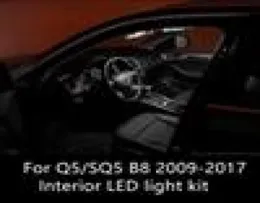 Shinman 22pcs lâmpadas LED automotivas kit de luz interior do carro lâmpadas para Q5 SQ5 acessórios de carro 2009-2016 erro free4881319