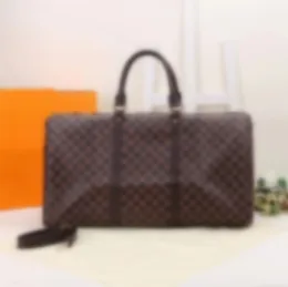 Borsa da viaggio da donna di lusso da uomo di marca calda Borsa da viaggio in pelle PU Borsa da viaggio di marca di marca Borsa sportiva di grande capacità55 * 25 * 30 cm 01