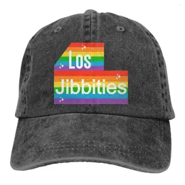 Ballkappen Los Jibbities Pride The Baseball Cap Peaked Capt Sport Unisex Outdoor Custom LGBT Transgender Hüte