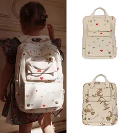 Ks bebê mochila primária mochila do jardim de infância crianças sacos marca viajando mãe cereja limão crianças meninos meninas 240131