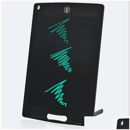 Tavolette grafiche Penne Ding Tablet Lavagna LCD da 12 pollici Pad per scrittura a mano elettronica Thin Mes Sketch Regalo per bambini Arcobaleno Sn Drop Deliv Otcmv