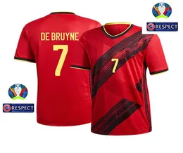 Men039s camisetas Bélgica futebol camisa maillot belgique 2021 camisa rlukaku de bruyne ehazard em 20 21 crianças kt stock3700124