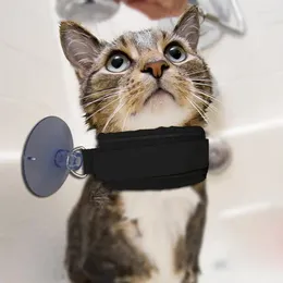 Hundehalsbänder Haustierpflege Badewannenschlaufen 1 Stück und Katzenbadegurt Tether mit Saugnapfzubehör