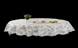 Toalha de mesa de pvc à prova d'água, proteção para mesa de jantar e cozinha, cobertura de tecido oleado 2106267682668