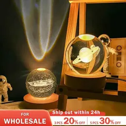 Light Light Leg Night Light Milky Way Gapaxy Solar System Crystal Ball Ball Light Light Light Light Night Light YQ240207