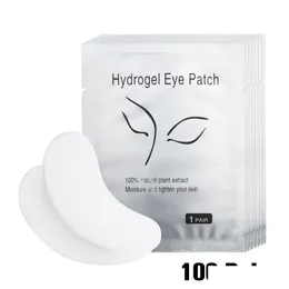 Altri gel per gli occhi per il trucco 100 paia/pacco Cuscinetti per la cura idratante Paperes Under Pads Lash per consegna a goccia Salute Bellezza Dhnpm