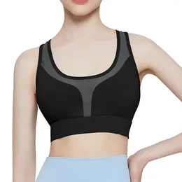 Women's Shapers Women Workout Sports Bras Fitness Fitness Wyściełane oparcie Bra Bra Yoga Crop Top