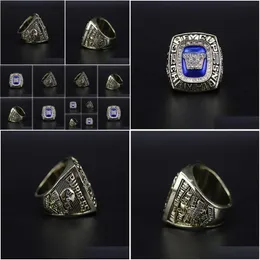 Anelli a fascia 1990 Cfl Winnipeg Blue Bomber Football Grey Cup Championship Ring Drop Delivery Jewelry Dhdnh