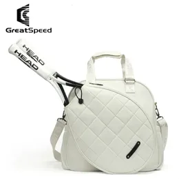 Greatspeed Tennis Bag Badminton 2 Pack의 성인 스타일 One Shoulder Korean 버전 남성 커플 240124