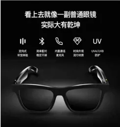 Nowe inteligentne okulary E10 Okulary przeciwsłoneczne Czarne technologia może wywołać słuchanie muzyki Bluetooth o okulary H22041143013667456108