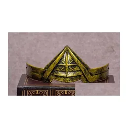 Andere Event Party Supplies Weihnachten Wonder Woman Stirnband Tiara Krone Kopfschmuck Cosplay Kopfbedeckung Comic Kostüm Requisiten Prop Gold Si Dhxoz