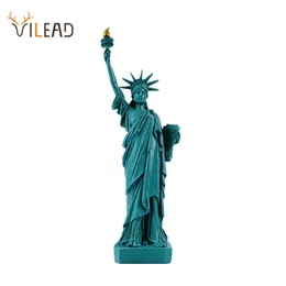 Vilead 30cm estátua da liberdade modelo acessórios de mesa colecionáveis lembranças de viagem york escritório casa interior decoração do quarto 240123